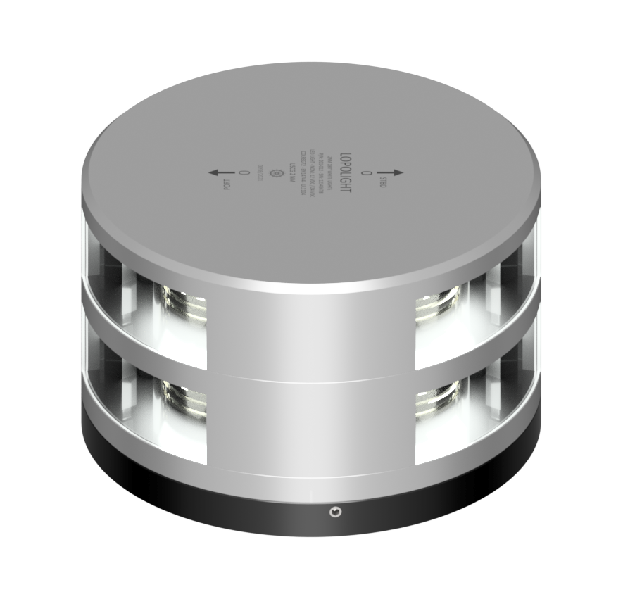 2nm 180° White, Double, silver w/FB base 2nm 180° White, Double, silver w/FB base